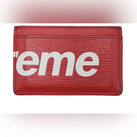 Louis Vuitton x Supreme Epi Leather Card Holder - Picture 2 of 9